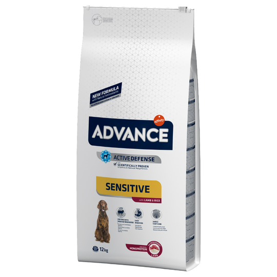 Advance Sensitive Lamb & Rice - Ekonomipack: 2 x 12 kg