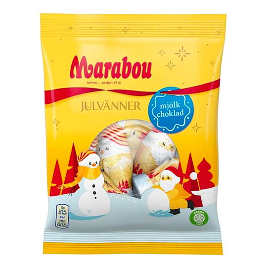 Marabou Julvänner - 120 gram