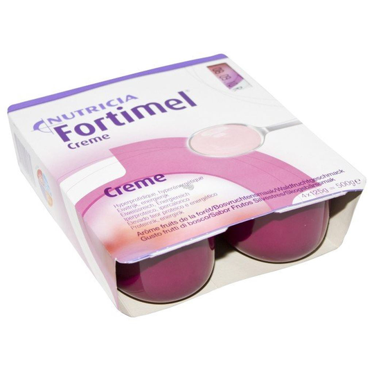 Fortimel Creme Skogsbär 4 x 125g