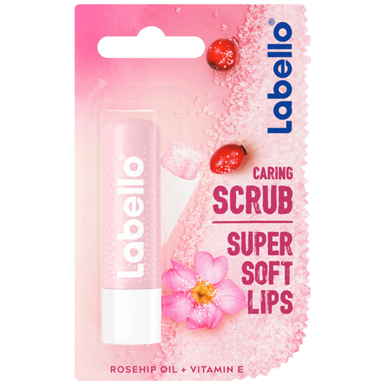 Labello Rosehip Oil Caring Lip Scrub
