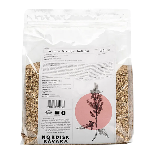 Nordisk Råvara Quinoa Vikinga Helt Frö, 2,5 kg ekologisk