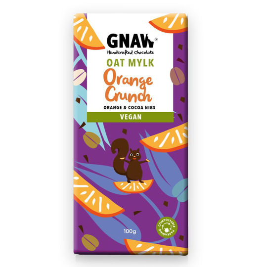 GNAW Oat Mylk Orange Crunch 100 g