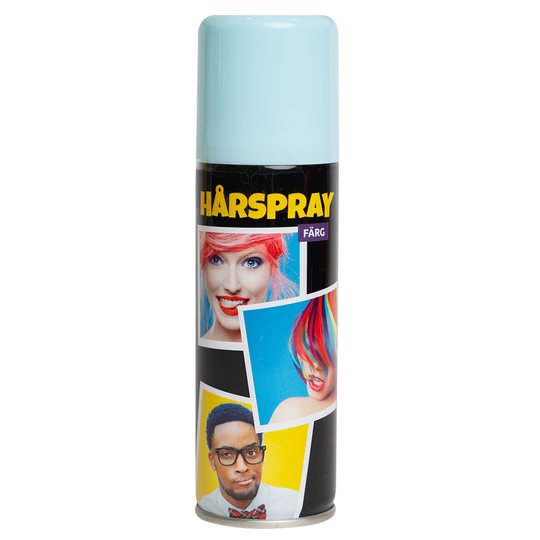 Hårspray, färg pastell babyblå