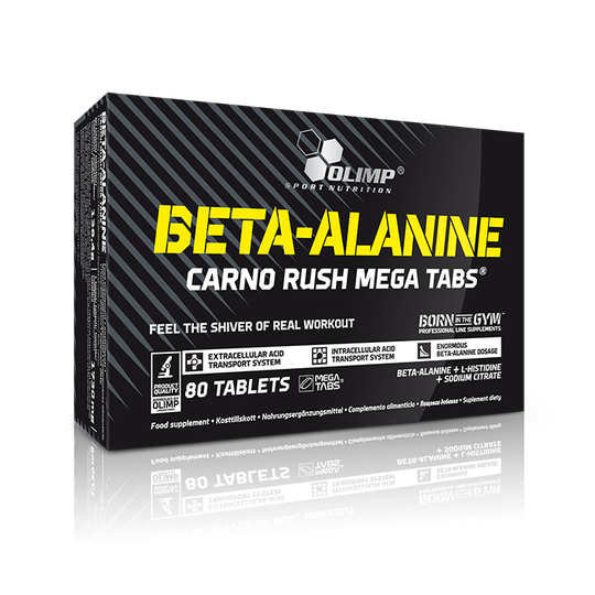 Beta Alanine Carno Rush, 80 Mega Tabs