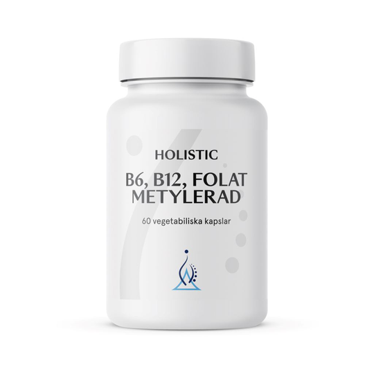 Holostic B6,B12 & Folat Metylerad 60 kapslar
