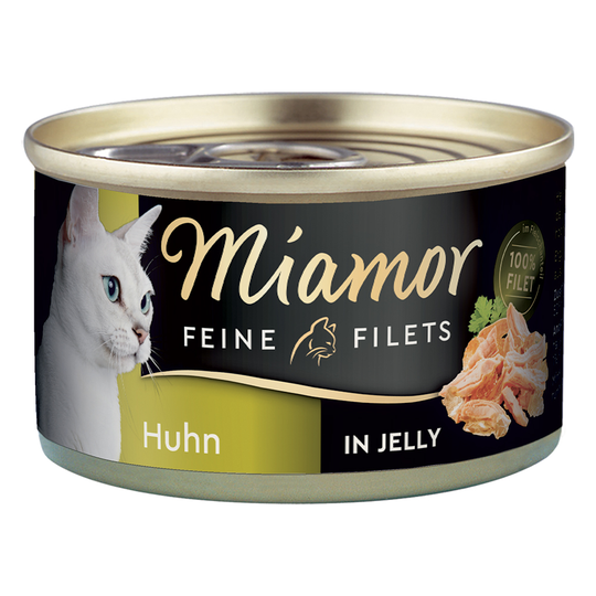 Ekonomipack: Miamor Fine Filets 24 x 100 g - Kyckling i gelé