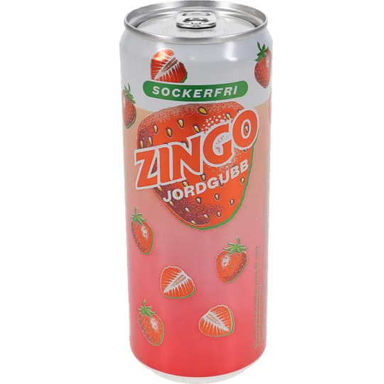 5 x Zingo Jordgubb Sockerfri