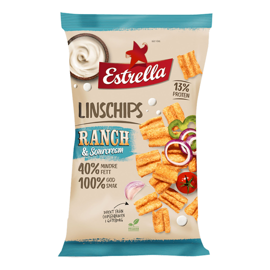 Estrella Linschips Ranch & Sourcream - 110 g