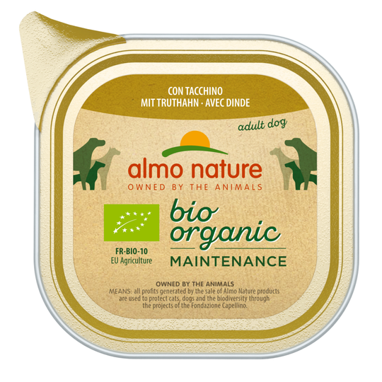 Almo Nature BioOrganic Maintenance 12 x 100 g - Eko kalkon