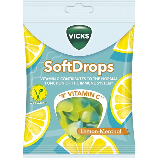 Vicks Fruktgummi Citron C-vitamin