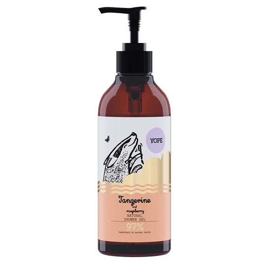 Yope Shower Gel Tangerine and Raspberry , 400ml