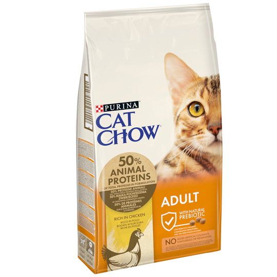 Cat Chow Adult Chicken & Turkey - 15 kg