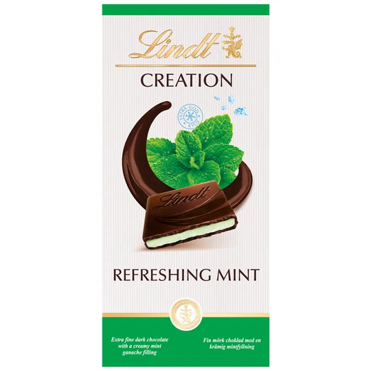 2 x Lindt Choklad Creation Mint