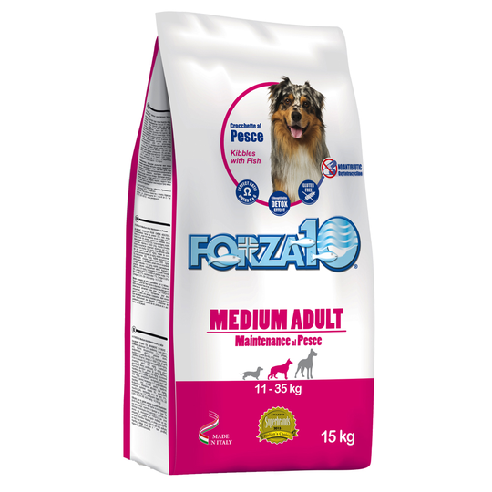 Forza 10 Medium Maintenance med fisk - 15 kg