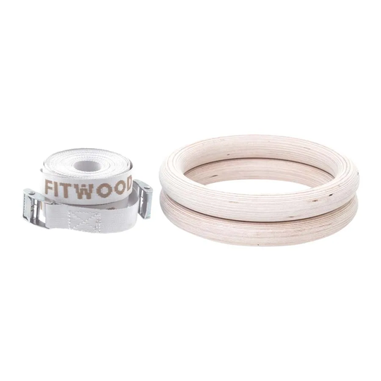 Fitwood Romerska Ringar, Trä & vit