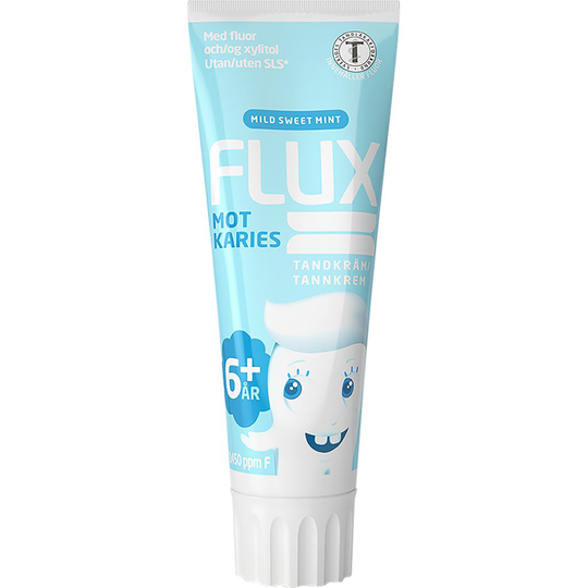 FLUX Mild Sweet Mint 6+ år 75 ml