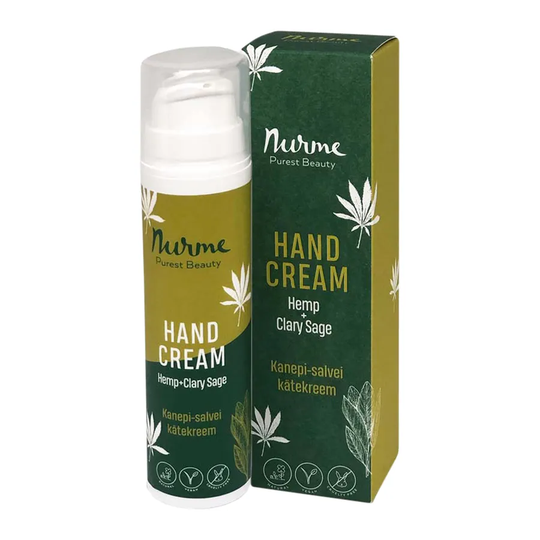 Nurme Hand Cream Hemp + Clary Sage, 50ml