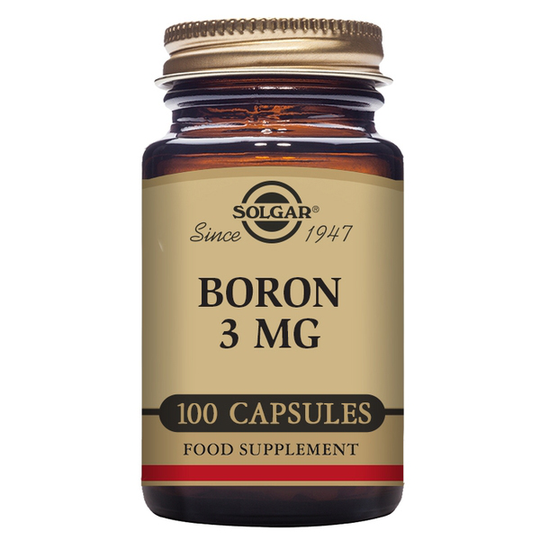 Solgar Boron 3 mg 100 kapslar