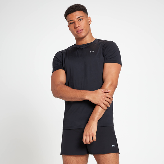 MP Men's Velocity Short Sleeve T-Shirt - Svart - XXXL