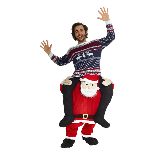 Tomte Piggyback Maskeraddräkt