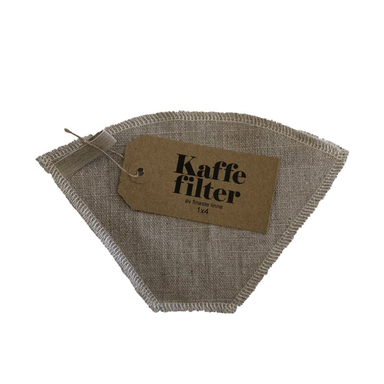 Terrible Twins Kaffefilter Linne 16 x 15 cm 1 st