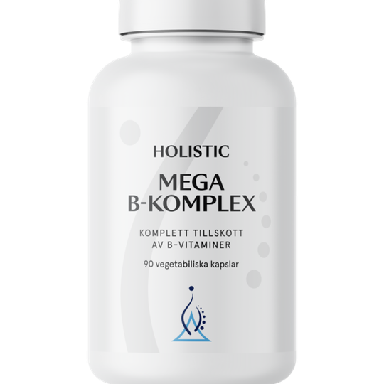 Holistic Mega B-komplex 90 kapslar