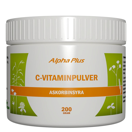 Alpha Plus C-Vitaminpulver 200 g