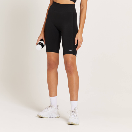 MP Women's Curve High Waisted Cycling Shorts - Svart - XXS