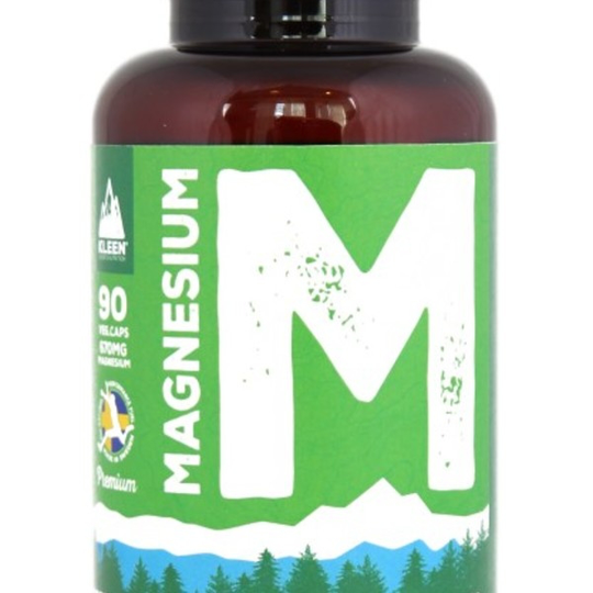 KLEEN Magnesium 670 mg 90 kapslar