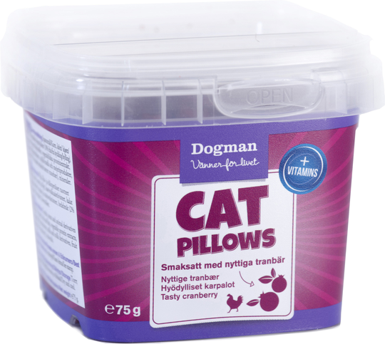 Dogman Cat Pillows Kyckling/Tranbär 75 g
