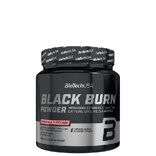 Black Burn Powder, 210 g, Grapefriut