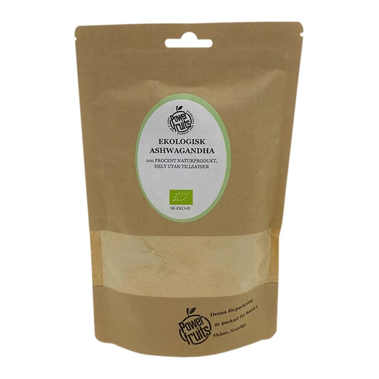 Powerfruits Ashwagandha, 250 g ekologisk