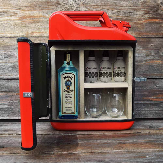 Jerrycan Gin Bar - Röd