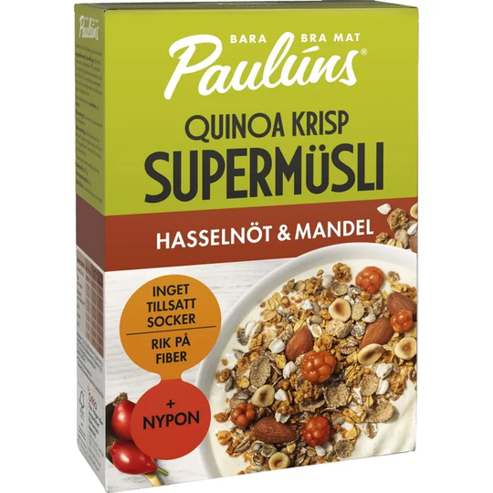Paulúns Müsli Hasselnöt & Mandel