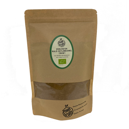 Powerfruits Ekologisk Ceylonkanel Mald RAW 400 g
