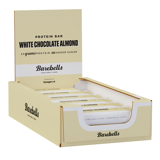12 x Barebells Protein Bar, 55 g, White chocolate almond
