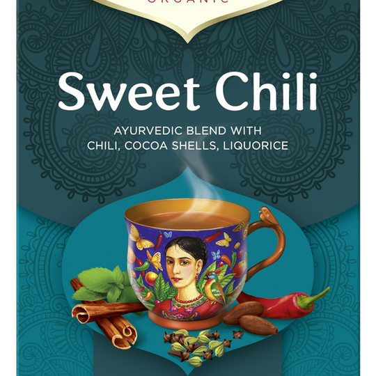 YogiTea Sweet Chili KRAV 17 tepåsar