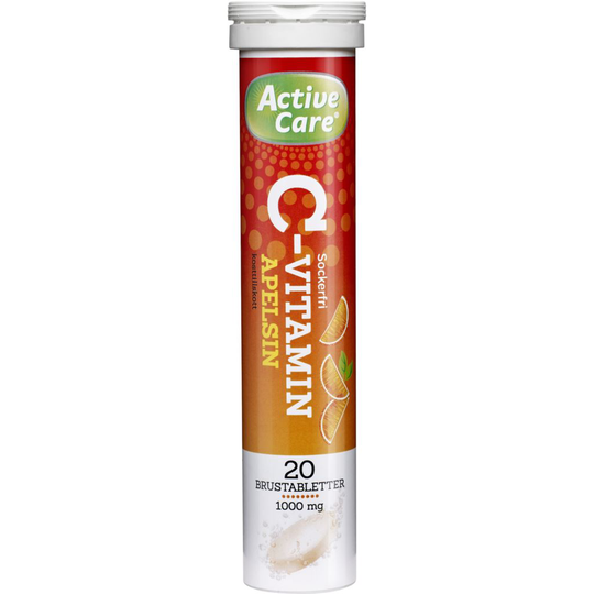 Active Care C-vitamin Apelsin 20 st