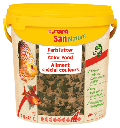 Sera San Nature flingor 10L