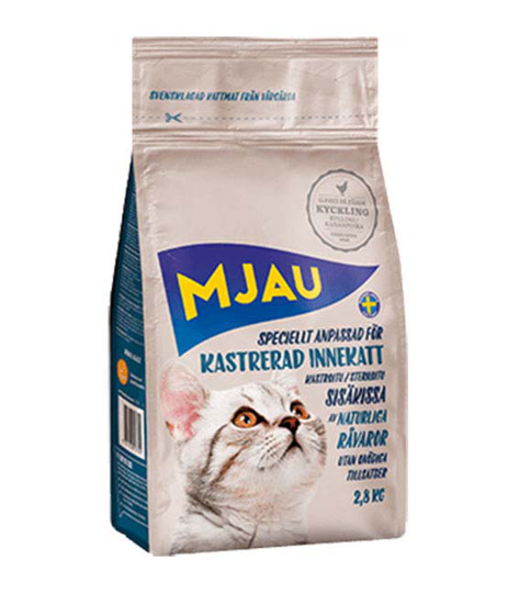Mjau Torrfoder med kyckling 2,8kg