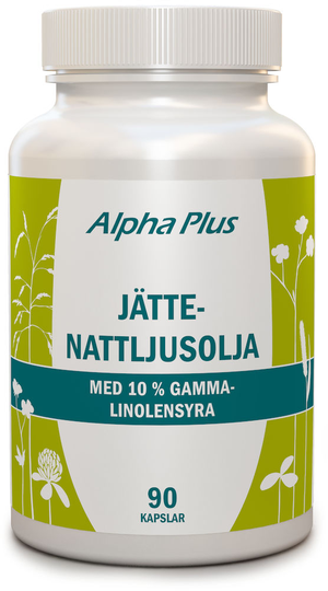Alpha Plus Jättenattljusolja 90 kapslar