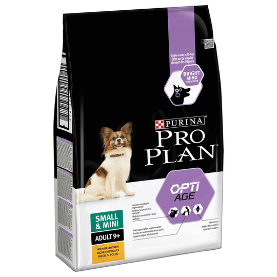 PURINA PRO PLAN Small & Mini Adult 9+ OPTIAGE - Ekonomipack: 2 x 7 kg