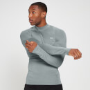 MP Men's Training Base Layer High Neck Long Sleeve Top - Grå - XL
