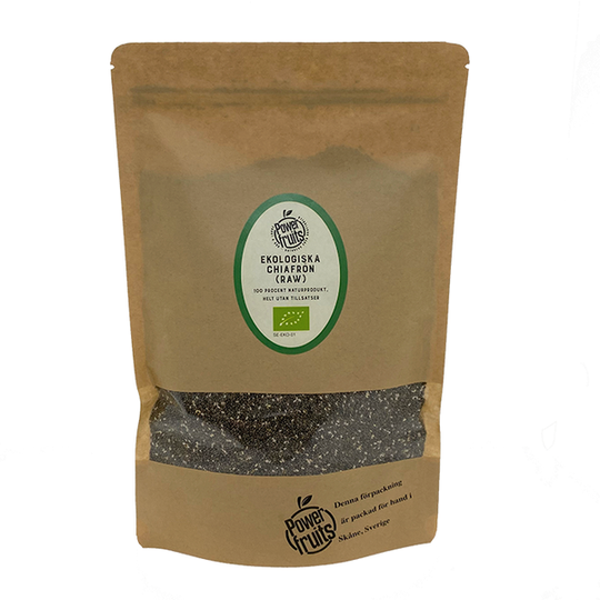 Powerfruits Ekologiska Chiafrön RAW 1 kg