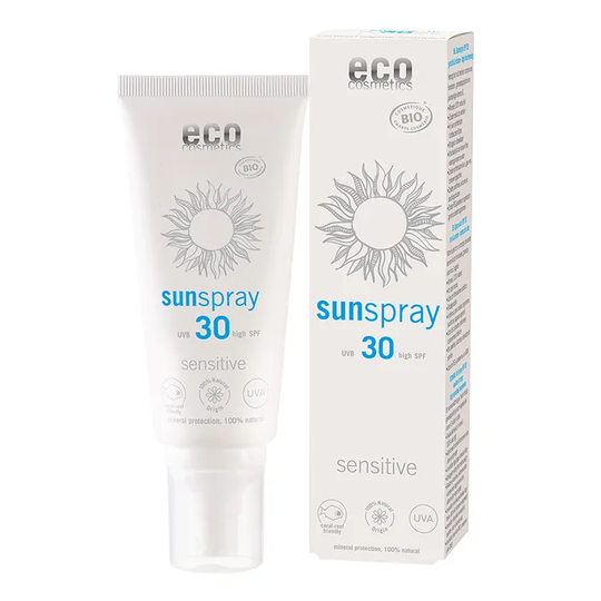 Eco Cosmetics Solspray Sensitive SPF 30, 100 ml ekologisk