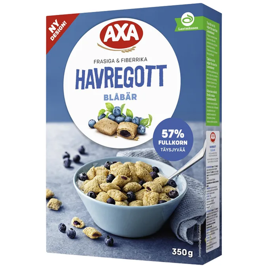 Axa Havregott Flingor Blåbär