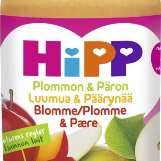 Hipp Päron & Plommon 6m 190g