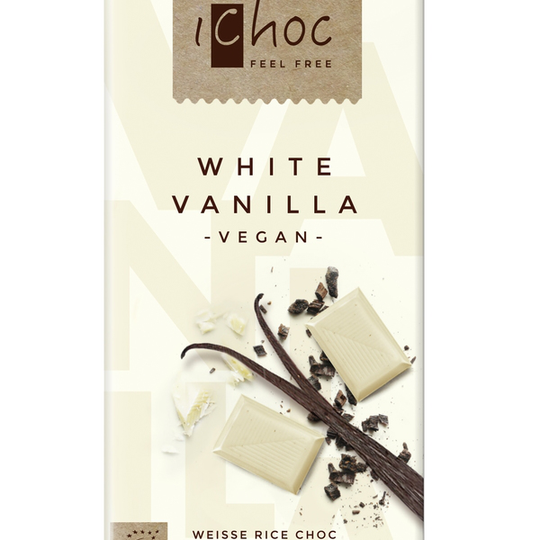 iChoc Rischoklad White Vanilla 80 g