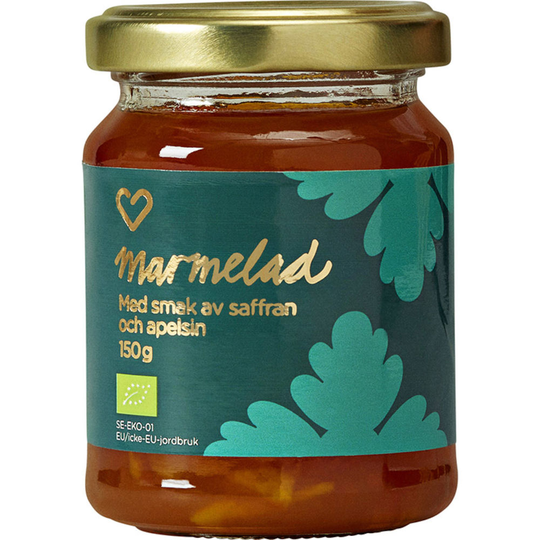 Hjärtats Jul Marmelad Saffran & Apelsin 150g