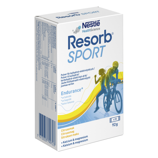 Resorb Sport Citron Dospåsar 10 st